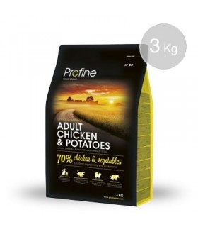 Pienso Profine Pollo natural & patata receta para perros jóvenes y adultos 3 kg