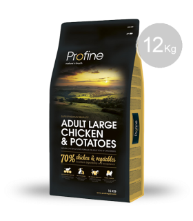 Pienso Profine pollo natural & patata receta para perros adultos – razas grandes 12 Kg