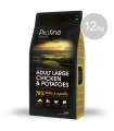 Pienso Profine pollo natural & patata receta para perros adultos – razas grandes 12 Kg