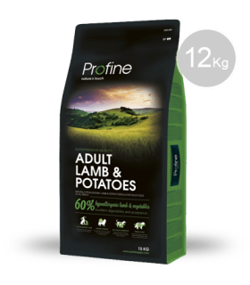 Pienso Profine cordero & patata receta para perros adultos de todas las razas 12 kg