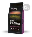 Pienso Profine  pollo natural & patata receta para perros adultos – de gran rendimiento 12 kg