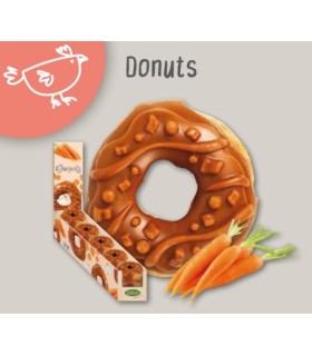 Donut de pollo y zanahoria 10u. - 7cm BUBIMEX