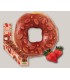 Donut de pollo y fresa 10u. - 9cm BUBIMEX