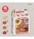 Donut 5 Fresa + 5 Coco 10u. - 9cm BUBIMEX