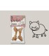 Curlies Bubimex - Huesos masticables de piel de cerdo trenzada para perros