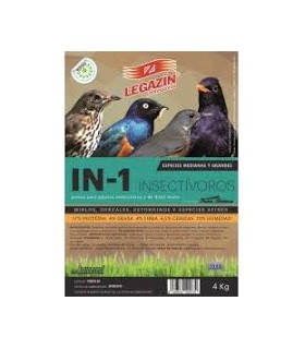INSECTÍVOROS LEGAZIN 4kg
