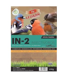 INSECTÍVOROS LEGAZIN 4kg